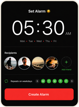 Morning Run alarm stats